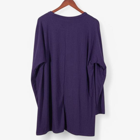 Misslook Women’s Cardigan Coastal Boho Artisanal Minimalism Fashion Luxury 2XL - Picture 2 of 10